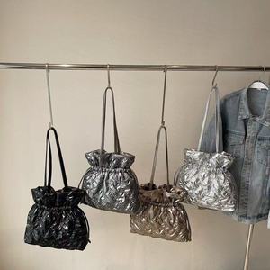 New Fashionable <b>Lady</b> Bag PU Glossy Style Niche Single Shoulder <b>Backpack</b> with Animal Prints and Zipper & Hasp Closure - Product Image 1