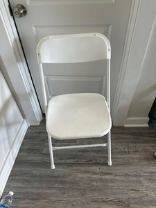 Modern Convertible Stainless Steel Folding Chair Embossed Design Plastic Filling Durable Outdoor Seating Living Room School - Product Image 4