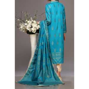 Ensemble 2PC chemise jacquard et Dupatta PS2122 pour robes de cocktail - Product Image 1