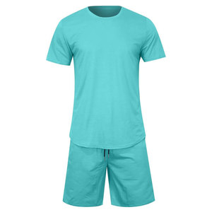 Conjunto de pantalones cortos profesionales para hombre de alta calidad, conjunto de pantalones cortos de verano para hombre, conjunto informal de camiseta y pantalones cortos, conjunto de 2 piezas para hombre. - Product Image 1
