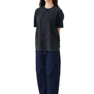 Camiseta de Mujer Transpirable, Nueva Camiseta de Mujer 100% Algodón, Lisa, Casual, de Manga Corta, Estampada - Product Image 2