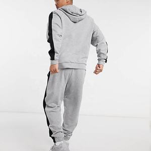 Chándal personalizado de alta calidad para hombre, chándal de lana, diseño de rayas antiretráctiles, tejido bordado, nueva temporada de invierno - Product Image 3