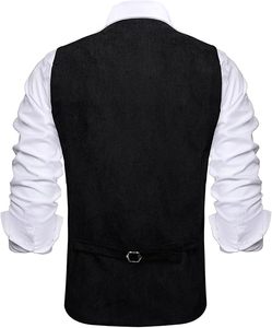 Chalecos de Cuero para Hombre, Nuevo Estilo, Ligeros, Personalizados, en Oferta, Chaleco de Cuero Ajustado, Chaleco de Cuero al por Mayor - Product Image 3