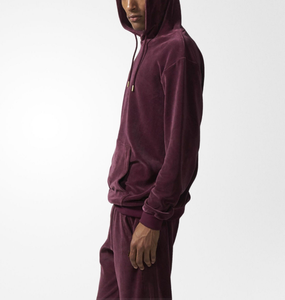 Ensembles de survêtements pour hommes en velours épais avec logo personnalisé, marques de créateurs célèbres, vente en gros - Product Image 3