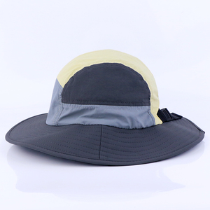 Chapeaux de pêcheur unisexes en coton, décontractés, respirants, personnalisables, couleurs unies pour adultes - Product Image 3