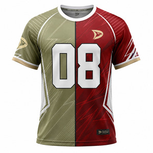 เสื้อเจอร์ซีย์คอร์นโฮลผู้ชาย ระบายอากาศได้ดี ผลิตจากผ้าตาข่าย สำหรับทีมแข่งขัน ออกแบบลายพิมพ์ตามสั่ง เหมาะสำหรับการแข่งขันกีฬา - Product Image 2