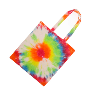 Extra Large Capacity Custom Color High Quality Reusable Supermarket Grocery Promotion Shopping Tie Dye Cotton Canvas <b>Bag</b> - Product Image 2