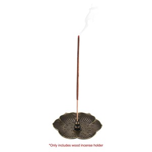 Support pour encens, design floral, durable, pour activités religieuses, utilisation en intérieur - Product Image 3