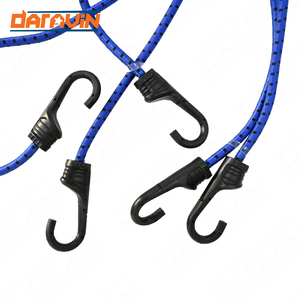 New 100cm or Customized Rubber Reinforcement Strap Vietnam 7/8/9mm Custom Logo Length Latex with <b>Plastic</b> <b>Hooks</b> - Product Image 1
