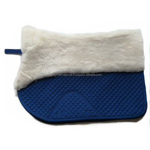 Tapis de selle de dressage en vison Ultra doux de haute qualité équipement d'équitation équestre à la mode fabriqué en Inde - Product Image 4