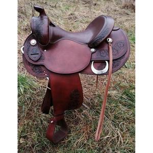 Asiento de Montura de Caballo de Color Negro de Primera Calidad para Equitación, Artículos Ecuestres Hechos en India, Ecológicos y Resistentes al Agua, en Stock - Product Image 6
