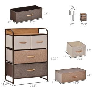 Handmade Chester Dresser Plastic <b>Storage</b> Cabinets/<b>Lockers</b> for Bedroom or Living Room - Product Image 2