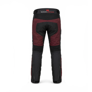 Pantalones de invierno para motociclistas con construcción impermeable, forro polar, zonas de rodilla reforzadas, puños ajustables y tela resistente. - Product Image 3