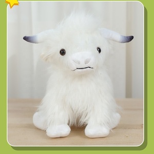 Peluche de Vaca de las Tierras Altas, Muñeco de Peluche de Ganado Escocés para Regalos de Cumpleaños, Bebés, Niños y Niñas - Product Image 2