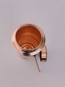 Bouteille d'eau marocaine en laiton faite à la main – Bouteille écologique non toxique et durable – Cadeau et décoration d'intérieur en cuivre pur - Product Image 4