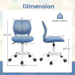 Silla de Estudio Ergonómica de Altura Ajustable para Niños para Uso Escolar - Product Image 2