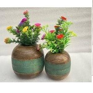 Décoration de jardin d'extérieur, jardinière artisanale écologique, style rustique classique en bois pour plantes d'intérieur, pots à prix abordable - Product Image 5