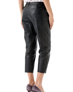 Nouveau design, pantalon en cuir PU tendance pour femme, faible MOQ, disponible en différentes couleurs, legging en cuir le plus vendu, streetwear - Product Image 3