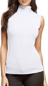 STELLAR Camiseta de Verano Casual sin Mangas para Mujer, Cuello Redondo, Logotipo, Color Liso, Tejido Transpirable, Corte Regular, Poliéster/Algodón 180g - Product Image 2
