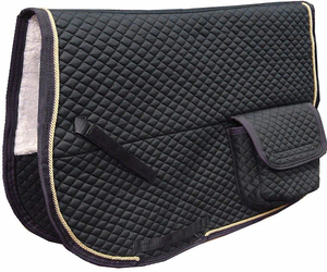 Tapis de selle d'équitation personnalisés avec logo, dernier design, fabriqués en usine, prix de gros, marque privée - Product Image 3