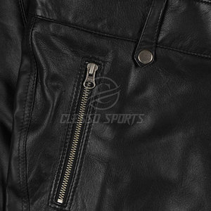 <b>Top</b> Quality Latest Design <b>Men</b> Leather Pants Wholesale Design Your Own Logo <b>Men</b> Leather Pants - Product Image 4
