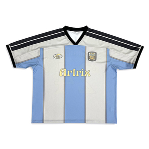 Camiseta de Fútbol Artrix para Hombre, Cuello en V, Manga Corta, Transpirable, Ecológica, Estilo Urbano, Sublimada, Tejido de Punto Oversize - Product Image 1
