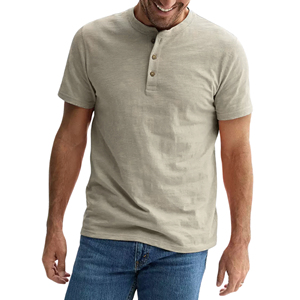 เสื้อยืดคอตตอนทรงมาตรฐานสำหรับผู้ชาย คุณภาพพรีเมียมสำหรับใส่ทุกวัน ผู้ผลิตเสื้อผ้าสั่งทำพร้อมบริการ OEM ODM และฉลากสินค้าส่วนตัว - Product Image 2