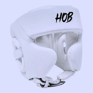 Protector de Cabeza para Boxeo, Cuero PU, Negro y Blanco, Equipo de Protección, Casco Deportivo Unisex para Adultos - Product Image 2