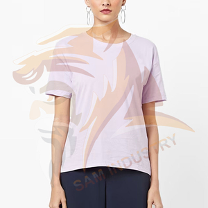 Camisetas Deportivas Casuales para Mujer, de Color Sólido, Transpirables y Ligeras, Camisetas de Alta Calidad con Logotipo Personalizado Estampado - Product Image 6