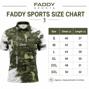 Camiseta de Golf Sublimada Personalizada con Camuflaje, Secado Rápido, Absorbe la Humedad, Camiseta Deportiva de Alto Rendimiento para Hombre, Ropa de Golf Transpirable - Product Image 6
