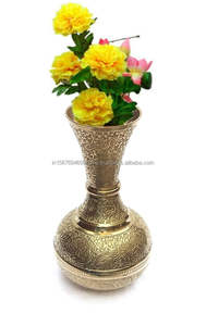 <b>Simple</b> Luxury Tabletop Brass Flower Vase Easy Movable French Style Hot Selling Home Decorative Item - Product Image 5