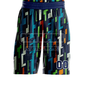 Tenue de sport pour hommes avec logo personnalisé, uniforme de basket-ball OEM, uniforme de basket-ball personnalisé à séchage rapide - Product Image 6