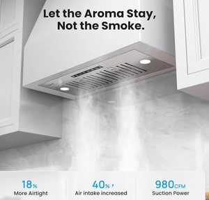 V-I-K-I-O H-O-M-E R-a-n-g-e H-o-o-d I-n-s-e-r-t 30 นิ้ว 980 C-F-M B-u-i-l-t-i-n H-o-o-d-s - Product Image 2