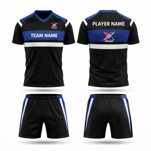 Maillots de football sportifs respirants à séchage rapide, imprimés numériquement, en tissu 100 % polyester léger de 180 grammes, anti-humidité - Product Image 5