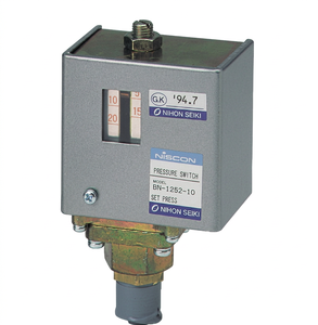นิปปอนเซกิ BN-1252-10 สวิตช์แรงดันแบบลูกสูบ 0.5-2.0 MPa อากาศ - Product Image 1