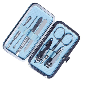 Collection de soins des ongles en acier inoxydable pour salon de beauté et usage personnel, ensemble complet professionnel de manucure et pédicure - Product Image 1