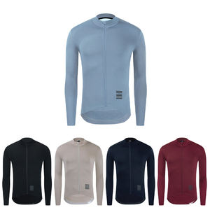 Custom Wholesale New <b>Men's</b> Long Sleeve Zipper Cycling Wear Bicycle Mountain <b>Bike</b> Breathable Jersey - Product Image 4
