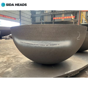 Tapa <span class=keywords><strong>de</strong></span> Acero Inoxidable 304L 316L Personalizable, Forma <span class=keywords><strong>de</strong></span> Corona Esférica, <span class=keywords><strong>Cabeza</strong></span> Hemisférica, Tubo Flexible, Estándar JIS, Tapa <span class=keywords><strong>de</strong></span> Acero al Carbono OEM - Product Image 5