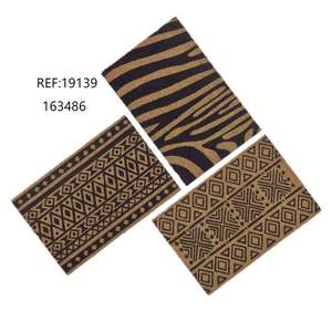 Tapis de porte COCO KENYA aux motifs variés 40x60CM - Product Image 1