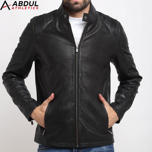 Premium <b>Real</b> <b>Leather</b> Winter <b>Jacket</b> Motorcycle Design Windproof Winter Warm Slim Fit Fashion <b>Jacket</b> For Casual Wear - Product Image 1