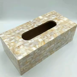 Handcrafted Tissue Box Cover Decorative Tissue Holder for Home Office Bathroom - Product Image 6