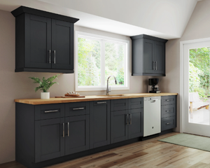 W3330 Wall Kitchen Cabinet Double Doors RTA Shaker MDF Door Full Color - Product Image 5