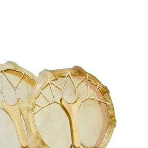 High Quality Handmade Single Layer <b>Drum</b> Tribal Shamanic Maple Marching Hand <b>Drum</b> Sheepskin Head Birch Wood Tambourine Sound <b>Drum</b> - Product Image 5