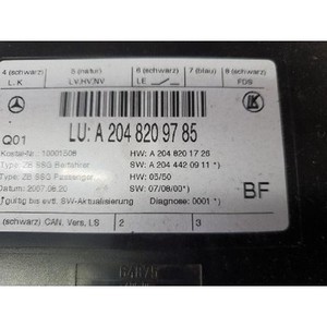 ECU และโมดูลคอมพิวเตอร์มือสองสำหรับรถยนต์ C-class รุ่น A2048201726 สภาพดีเยี่ยม จากเยอรมนี สำหรับรถยนต์ปี 2004-2011 - Product Image 2
