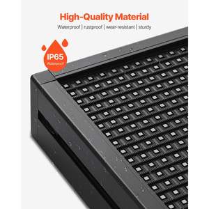 บอร์ดแสดงผลป้ายไฟ LED แบบเต็มตาม P10สามารถตั้งโปรแกรมได้52x8นิ้วคุณสมบัติการเลื่อนระบบดิจิทัล - Product Image 5