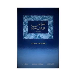 น้ำหอม HAWAS GOLD DIGGER 100 มล. โดย RASASI โอ เดอ ปาร์ฟูม ของแท้จากดูไบ กลิ่นหอมแบบอาหรับ ติดทนนานสำหรับผู้ชาย - Product Image 3