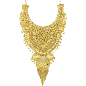 Wholesale Fashion Jewelry 14K 18K 24K Gold Plated Forming Heavy Bridal Necklaces Set Traditional Turkish Design Long Jewelry Set - Product Image 3