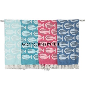 2024 serviettes fouta rayées de qualité supérieure en coton 100% taille personnalisable à séchage rapide écologique - Product Image 6