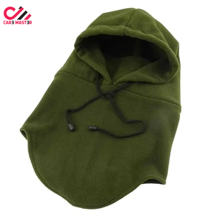 หมวกบีนนี่แฟชั่นดีไซน์เนอร์ลายพรางมัลติแคมสำหรับฤดูหนาวและฤดูใบไม้ร่วง พร้อมโลโก้สั่งทำพิเศษ ผ้าฝ้ายสีดำ ปิดบังใบหน้า - Product Image 3