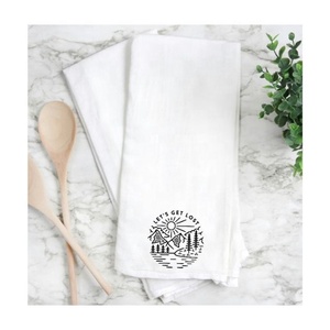 Home Sweet Home Numéro Adresse Brodé Classy Vintage First Grade Custom Made Unique Sublimation Torchon Vente en ligne - Product Image 4